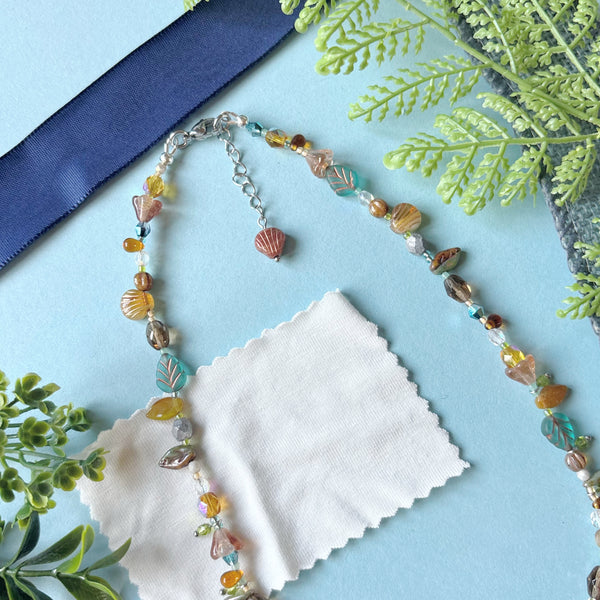 Undersea cave necklace