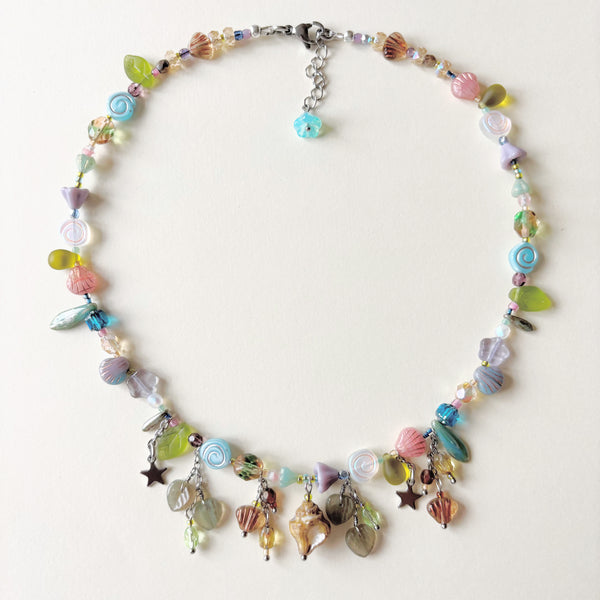 Beach treasures necklace