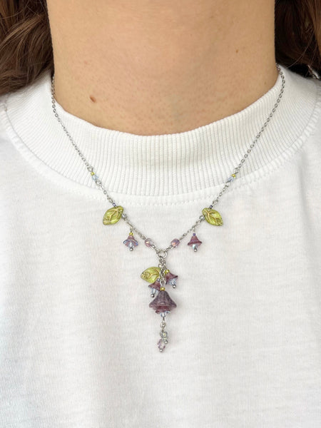 Violet necklace