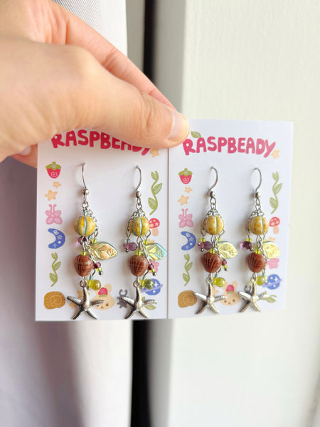 Starfish earrings