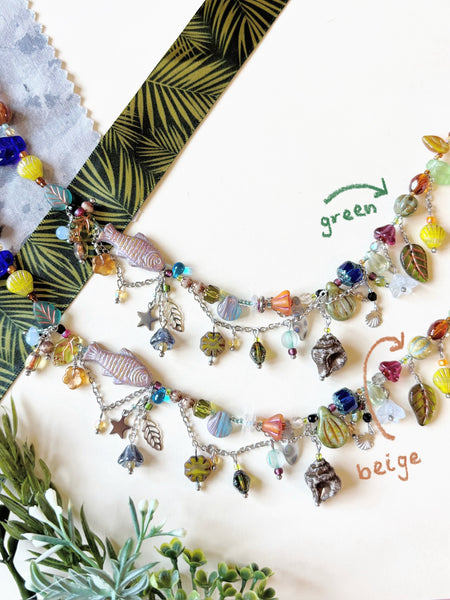 Coral reef necklace