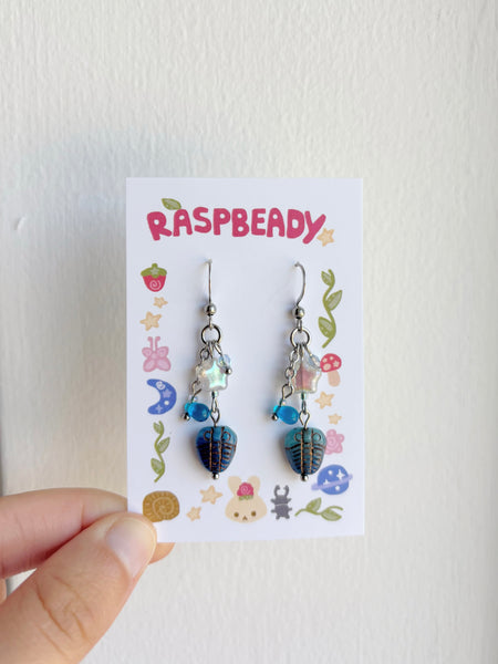 Trilobite earrings