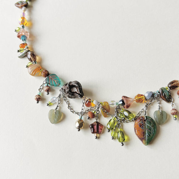 Undersea cave necklace