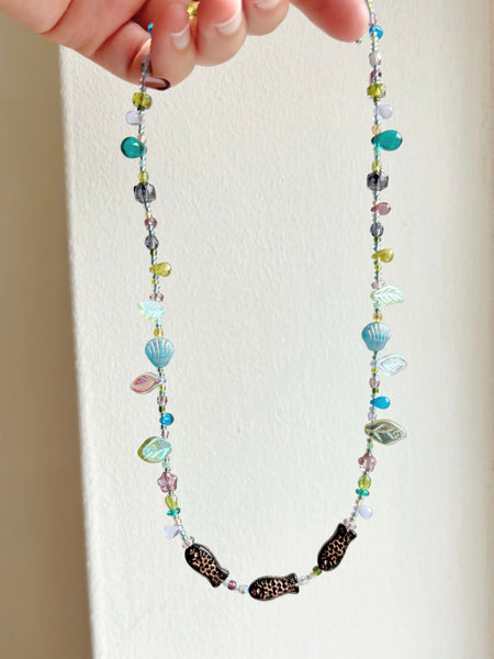 Fish friends necklace