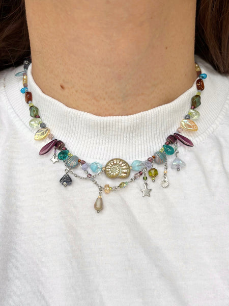 Beach treasures necklace
