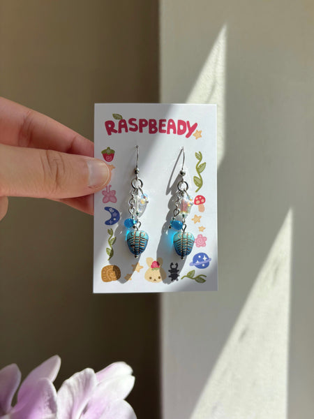 Trilobite earrings