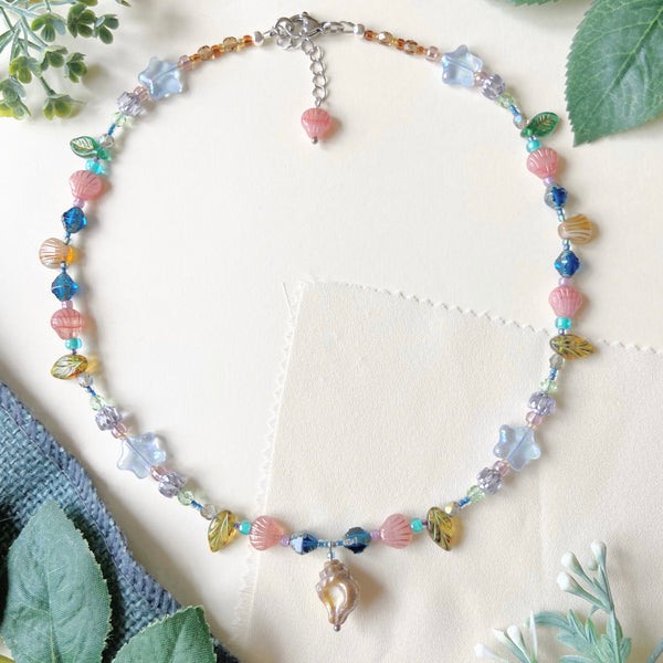 Conch necklace